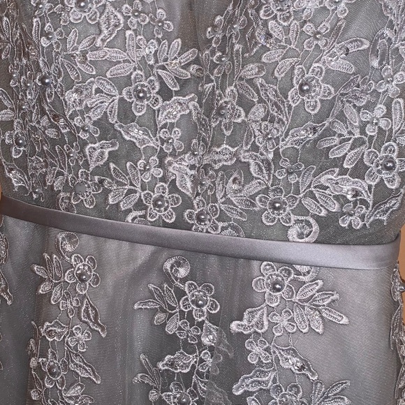 Silver and Grey Dress - Picture 4 of 4